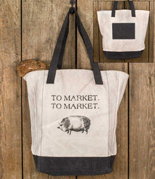  "To Market" Market Bag