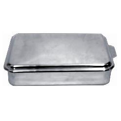 Stainless Steel: Covered Cake Pan - Homestead Store