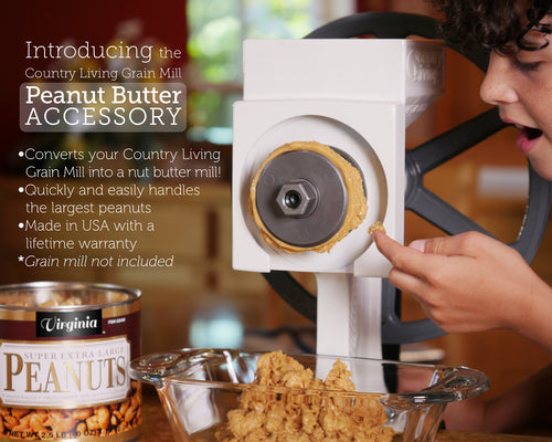 Grain Mill Peanut Butter Plus Accessory - Homestead Store