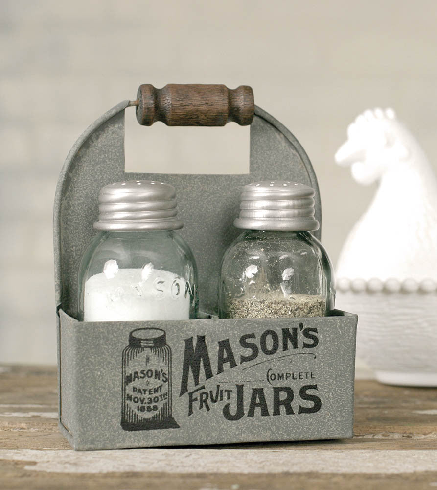 Mason Jar Storage Caddy