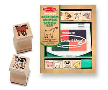  Art: Baby Farm Animal Stamp Set